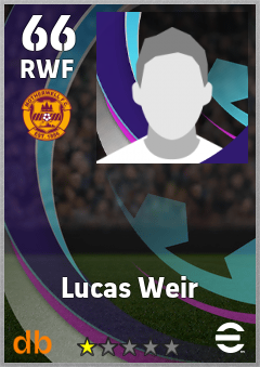 Lucas Weir eFootball player card