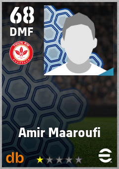 Amir Maaroufi — DMF, OVR 68, MAX 68