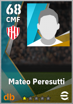 Mateo Peresutti eFootball player card
