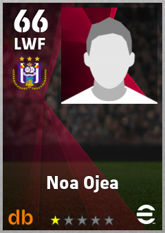 Noa Ojea — LWF, OVR 66, MAX 66