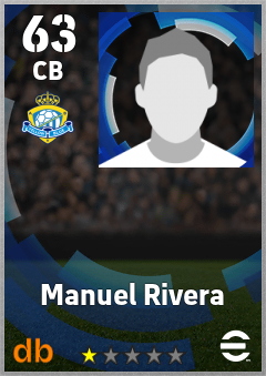 Manuel Rivera — CB, OVR 63, MAX 63
