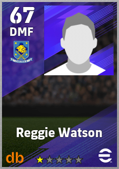 Reggie Watson eFootball player card