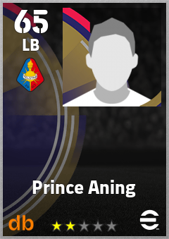 Prince Aning — LB, OVR 65, MAX 65