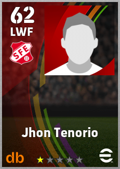Jhon Tenorio eFootball player card