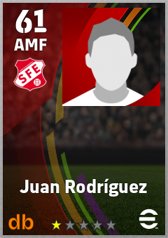 Juan Rodríguez eFootball player card
