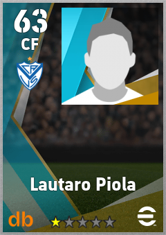 Lautaro Piola — CF, OVR 63, MAX 63