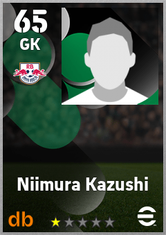 Niimura Kazushi — GK, OVR 65, MAX 65