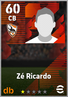 Zé Ricardo — CB, OVR 60, MAX 60