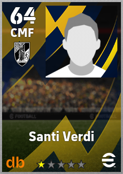 Santi Verdi — CMF, OVR 64, MAX 64