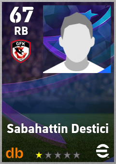 Sabahattin Destici — RB, OVR 67, MAX 67