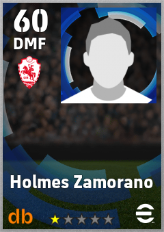 Holmes Zamorano — DMF, OVR 60, MAX 60