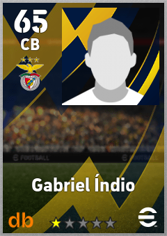 Gabriel Índio — CB, OVR 65, MAX 65