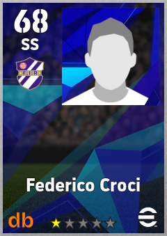 Federico Croci — SS, OVR 68, MAX 68