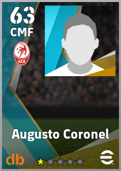 Augusto Coronel — CMF, OVR 63, MAX 63