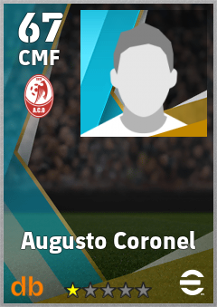 Augusto Coronel — CMF, OVR 67, MAX 67