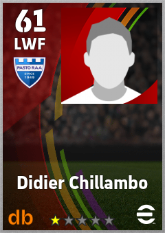 Didier Chillambo — LWF, OVR 61, MAX 61