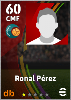 Ronal Pérez — CMF, OVR 60, MAX 60
