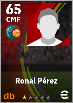 Ronal Pérez — CMF, OVR 65, MAX 65