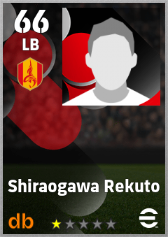 Shiraogawa Rekuto — LB, OVR 66, MAX 66