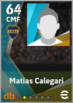 Matias Calegari — CMF, OVR 64, MAX 64
