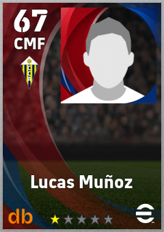 Lucas Muñoz — CMF, OVR 67, MAX 67