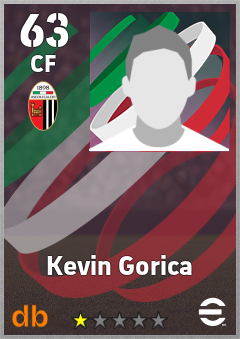Kevin Gorica — CF, OVR 63, MAX 63