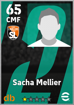 Sacha Mellier — CMF, OVR 65, MAX 65