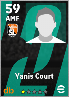 Yanis Court — AMF, OVR 59, MAX 59