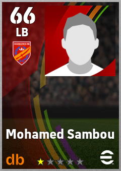 Mohamed Sambou eFootball player card