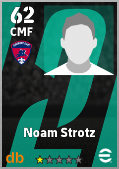Noam Strotz — CMF, OVR 62, MAX 62