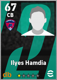 Ilyes Hamdia — CB, OVR 67, MAX 67