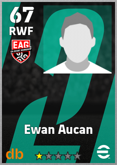 Ewan Aucan eFootball player card