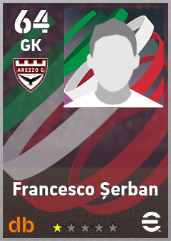 Francesco Șerban — GK, OVR 64, MAX 64