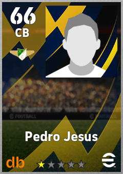 Pedro Jesus — CB, OVR 66, MAX 66