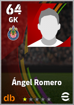Ángel Romero — GK, OVR 64, MAX 64