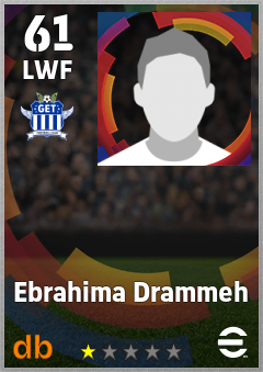 Ebrahima Drammeh — LWF, OVR 61, MAX 61