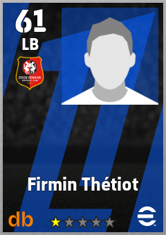 Firmin Thétiot eFootball player card