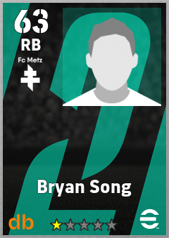 Bryan Song — RB, OVR 63, MAX 63