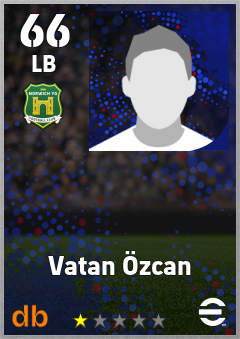 Vatan Özcan — LB, OVR 66, MAX 66