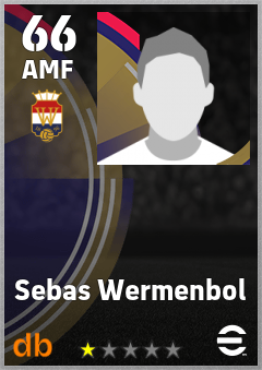 Sebas Wermenbol — AMF, OVR 66, MAX 66