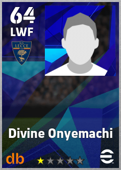 Divine Onyemachi — LWF, OVR 64, MAX 64