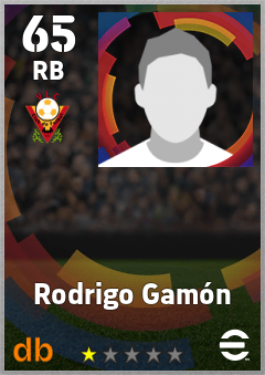 Rodrigo Gamón — RB, OVR 65, MAX 65