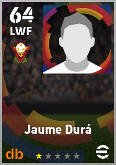 Jaume Durá — LWF, OVR 64, MAX 64