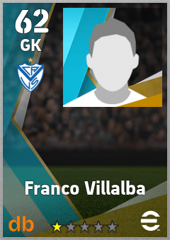 Franco Villalba — GK, OVR 62, MAX 62