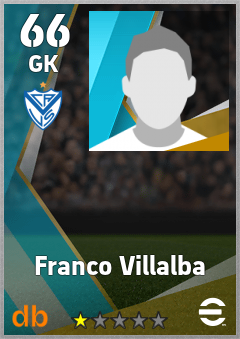 Franco Villalba — GK, OVR 66, MAX 66