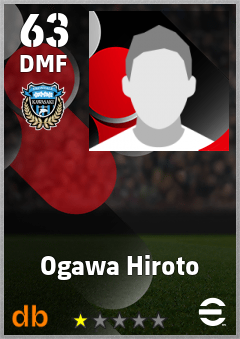 Ogawa Hiroto — DMF, OVR 63, MAX 63