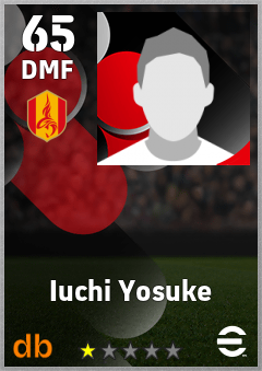 Iuchi Yosuke — DMF, OVR 65, MAX 65
