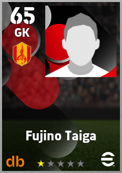 Fujino Taiga — GK, OVR 65, MAX 65