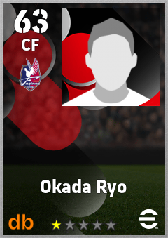 Okada Ryo — CF, OVR 63, MAX 63
