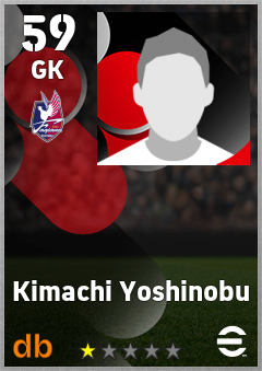 Kimachi Yoshinobu — GK, OVR 59, MAX 59